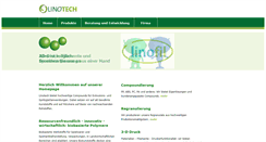 Desktop Screenshot of linotech.de